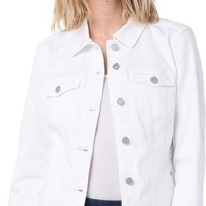 XL Liverpool White Denim Jacket